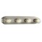 Designers Fountain Buena Vista 24in 4-Light Brushed Nickel Retro Modern Indoor Vanity Light 6614-BN - alternate 1